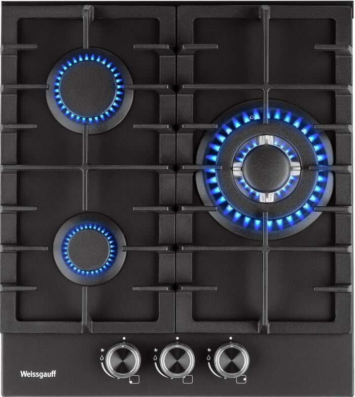 Газовая варочная панель Weissgauff HGG 451 BFh Nano Matt Glass