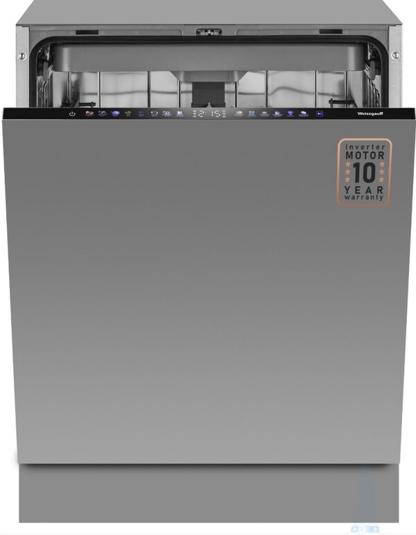 Встраиваемая посудомоечная машина Weissgauff BDW 6138 Touch Inverter Autoopen Timer Floor