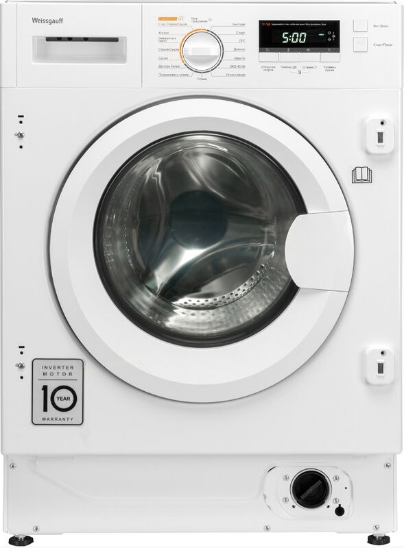 Встраиваемая стирально-сушильная машина Weissgauff WMDI 6148 D