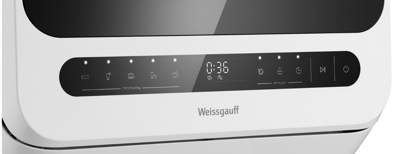 Настольная посудомоечная машина Weissgauff TDW 4036 D