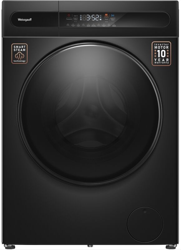Стирально-сушильная машина Weissgauff WMD 46148 DC Inverter Steam Black