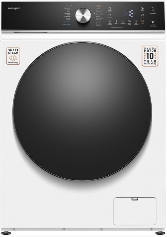 Стирально-сушильная машина Weissgauff WMD 61211 D Inverter Steam