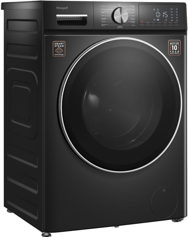Стирально-сушильная машина Weissgauff WMD 4148 D Black