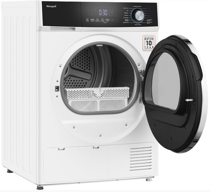 Сушильная машина Weissgauff WD 6108 Heat Pump