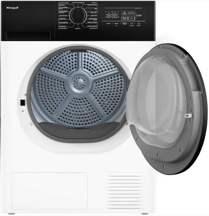 Сушильная машина Weissgauff WD 6128 B Heat Pump