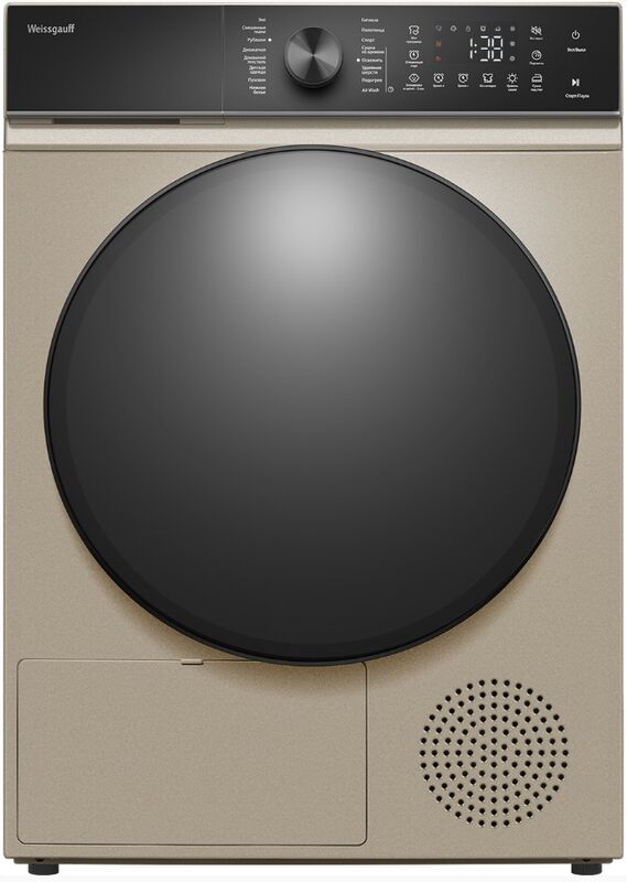 Сушильная машина Weissgauff WD 5910 Heat Pump Champagne