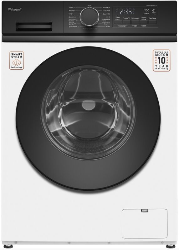 Стиральная машина Weissgauff WM 601411 Inverter Steam