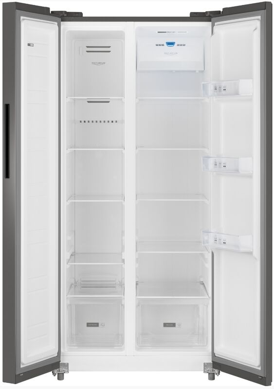 Холодильник Side-by-Side Weissgauff WSBS 500 Inverter NoFrost Dark Grey