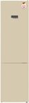 Двухкамерный холодильник Weissgauff WRK 2010 D Inverter NoFrost Beige Soft Close