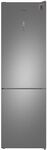 Двухкамерный холодильник Weissgauff WRK 2000 Total NoFrost Inverter Bru Steel Glass