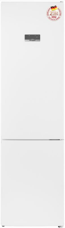 Двухкамерный холодильник Weissgauff WRK 2010 D Inverter NoFrost White Soft Close
