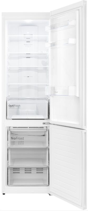 Двухкамерный холодильник Weissgauff WRK 2010 D Inverter NoFrost White Soft Close