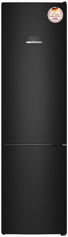 Двухкамерный холодильник Weissgauff WRK 2010 D Inverter NoFrost Black Soft Close