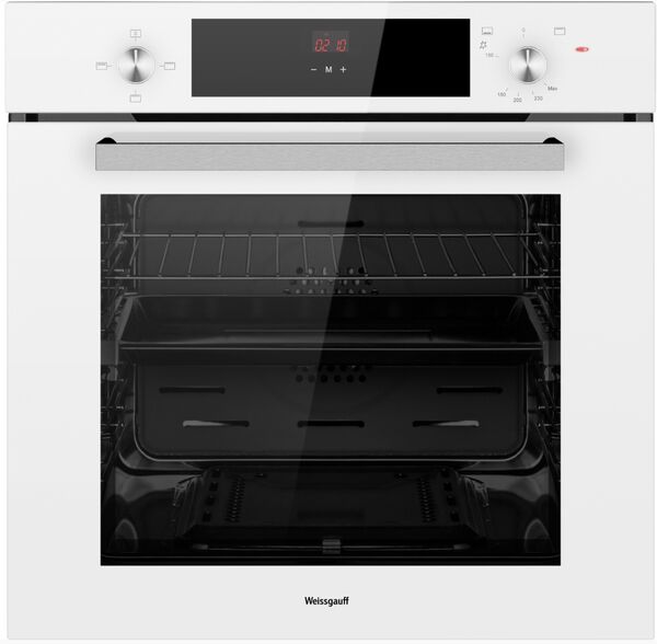 Газовый духовой шкаф Weissgauff WGO 702 D White Glass