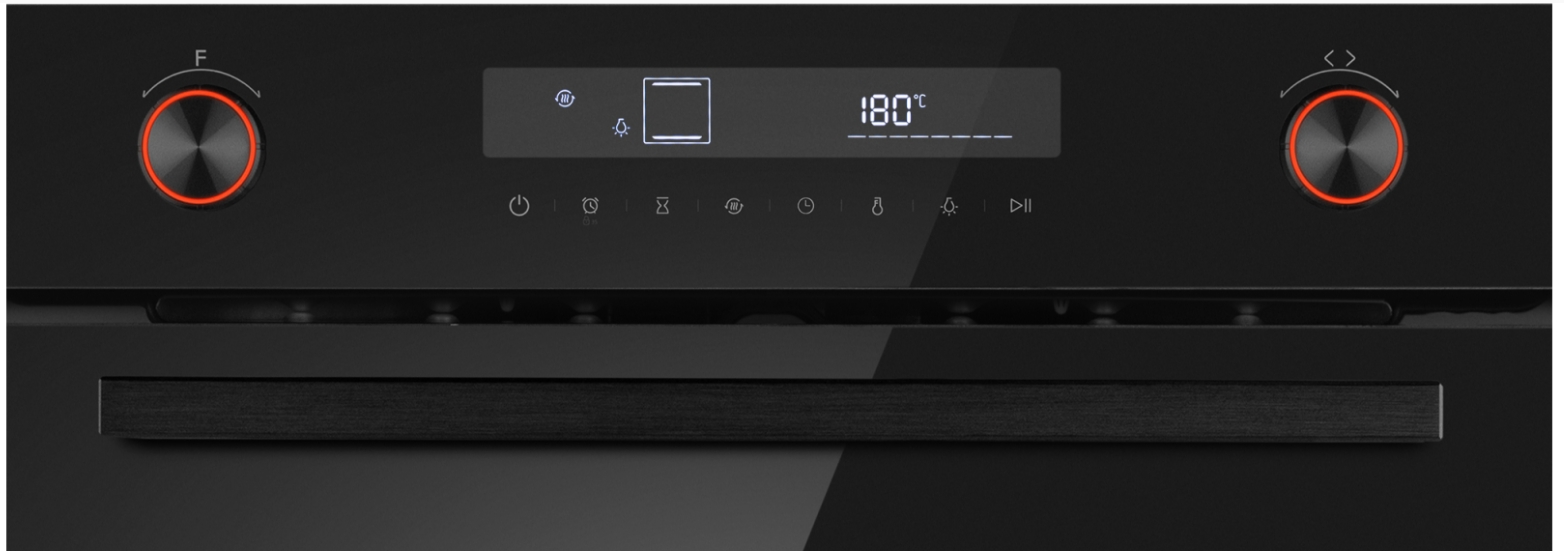 Электрический духовой шкаф Weissgauff EOM 741 PDB Black Edition