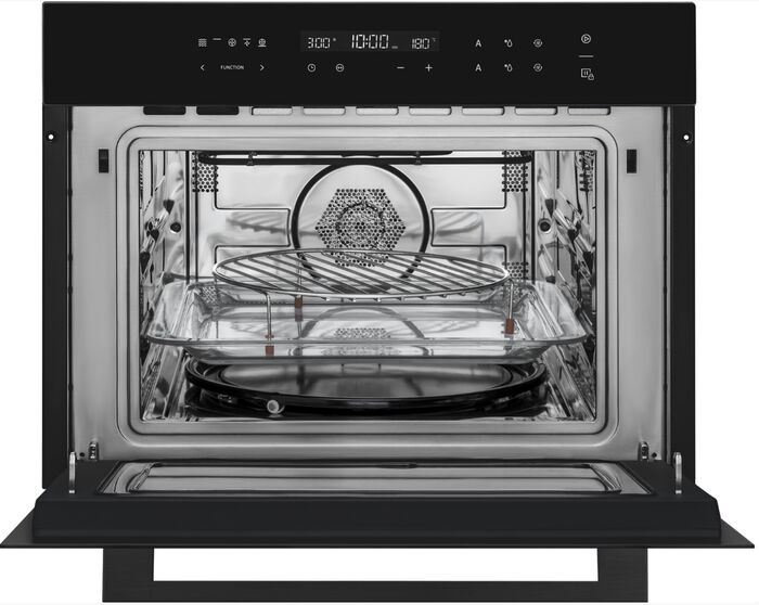 Компактный духовой шкаф Weissgauff OE 446 Black Edition
