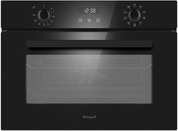 Компактный духовой шкаф Weissgauff OE 459 PDB Black Edition