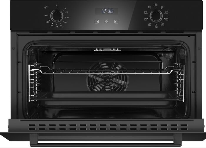 Компактный духовой шкаф Weissgauff OE 459 PDB Black Edition