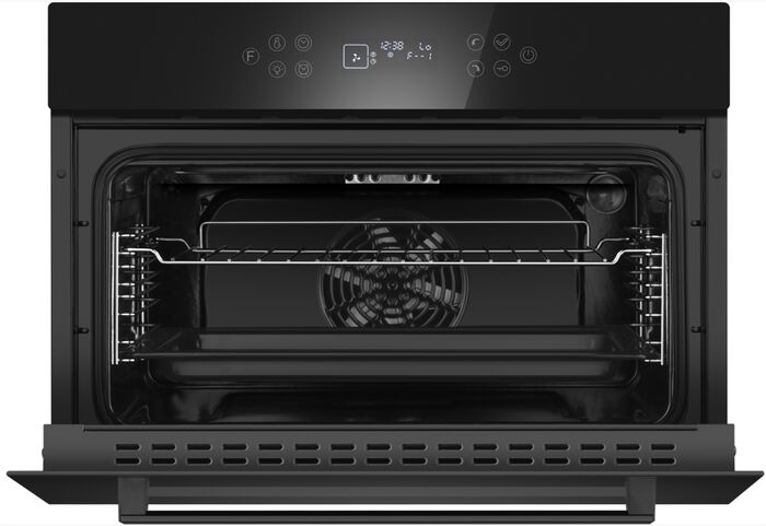 Компактный духовой шкаф Weissgauff OE 459 SDB Black Edition