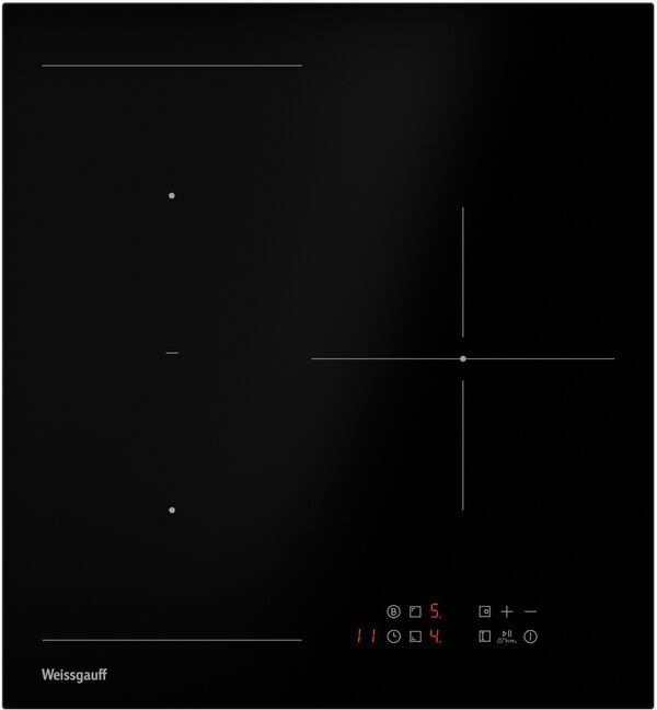 Индукционная варочная панель Weissgauff HI 430 BM Flex Zone