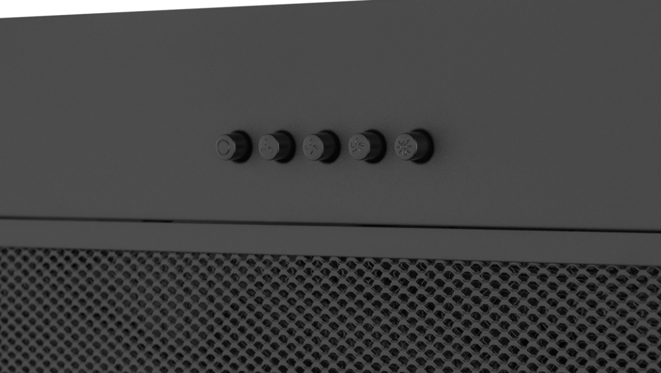 Полновстраиваемая вытяжка Weissgauff Box 450 PB BL