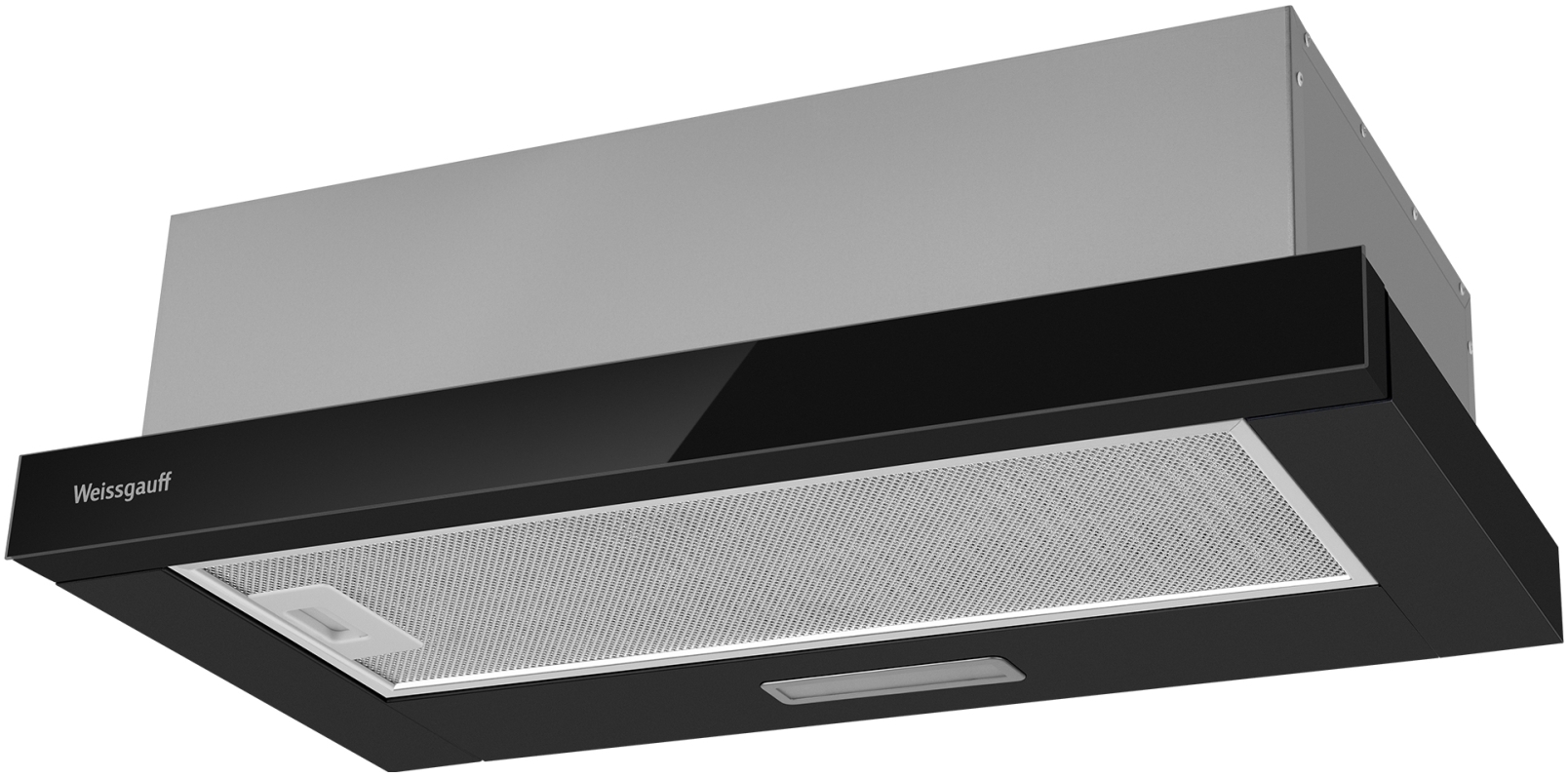 Телескопическая вытяжка Weissgauff TEL 600 Black Glass