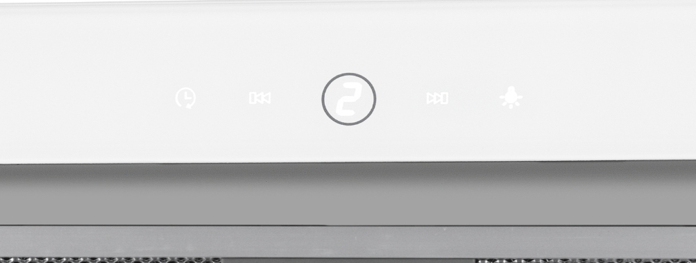 Полновстраиваемая вытяжка Weissgauff Aura 1350 WH Premium Touch Inverter Wi-Fi