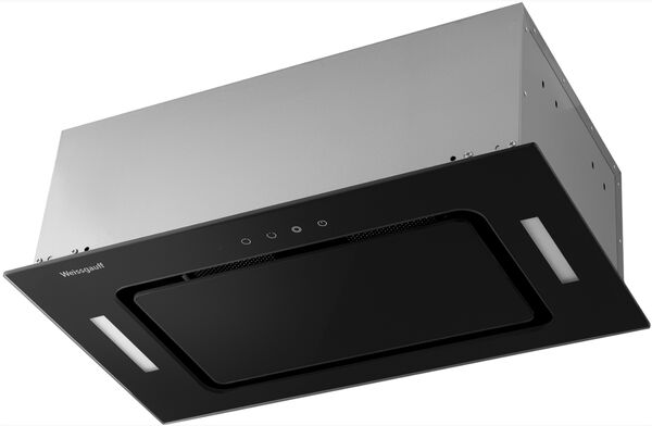 Полновстраиваемая вытяжка Weissgauff Intense 600 Touch Black Glass