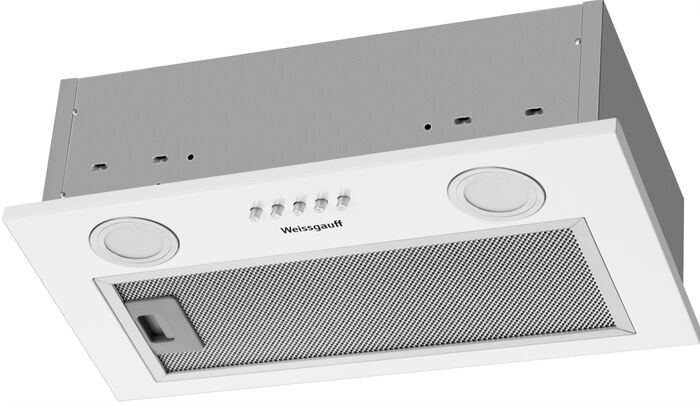 Полновстраиваемая вытяжка Weissgauff BOX 452 White