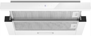 Телескопическая вытяжка Weissgauff TEL 600 2M Touch White Glass