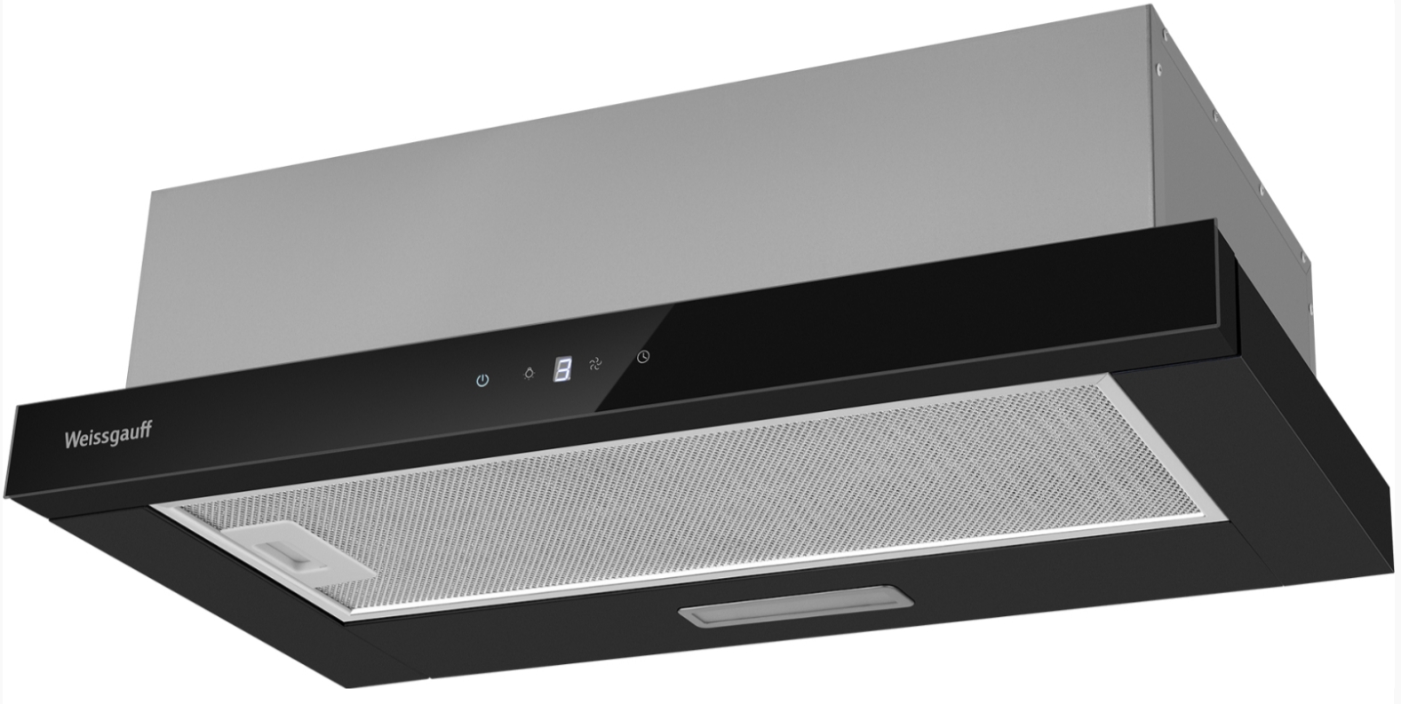 Телескопическая вытяжка Weissgauff TEL 600 TC BL