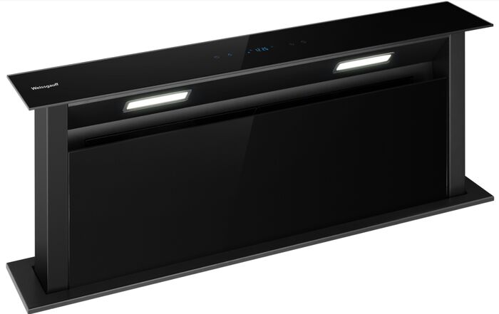 Встраиваемая в столешницу вытяжка Weissgauff Down Draft 900 Touch Premium Black