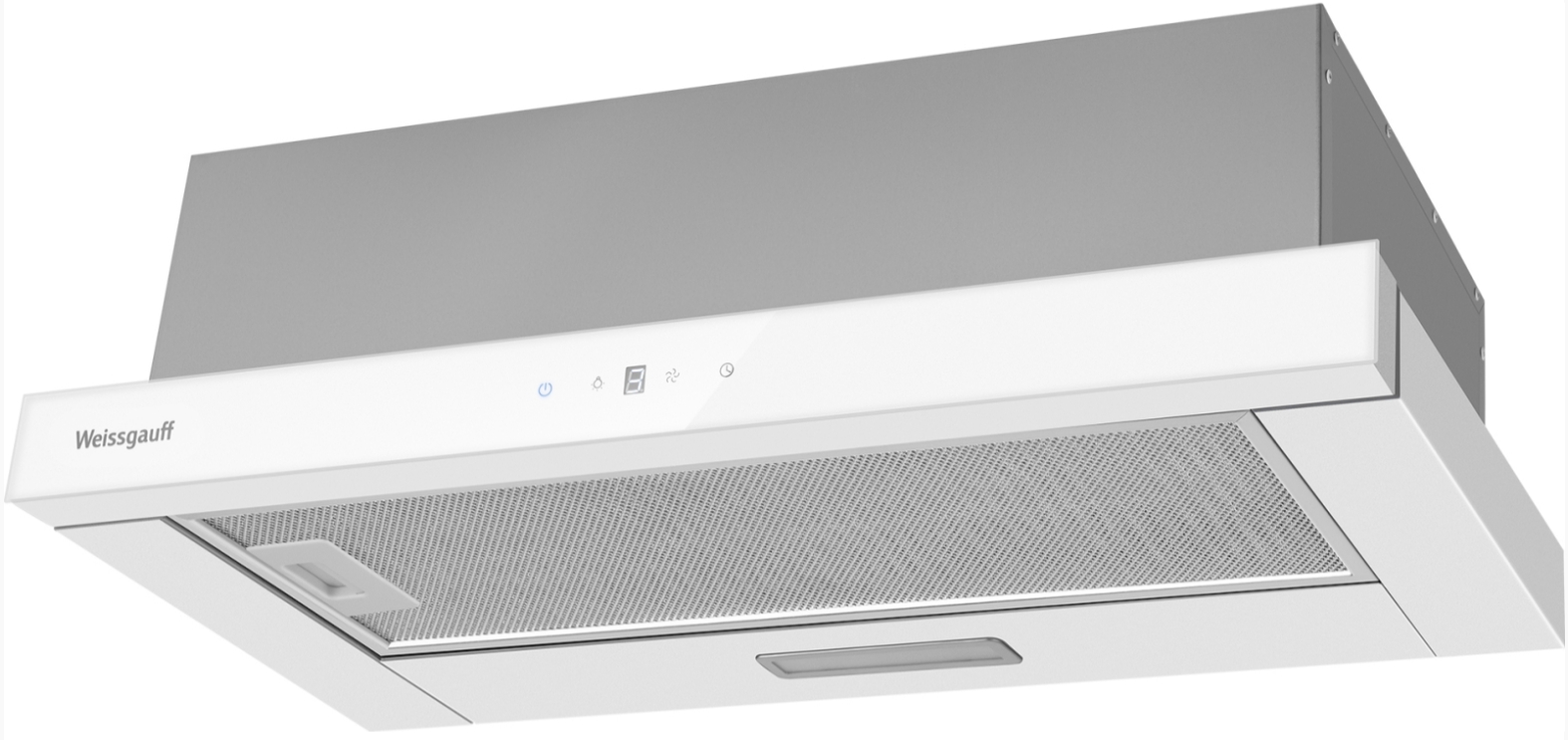 Телескопическая вытяжка Weissgauff TEL 600 TC WH