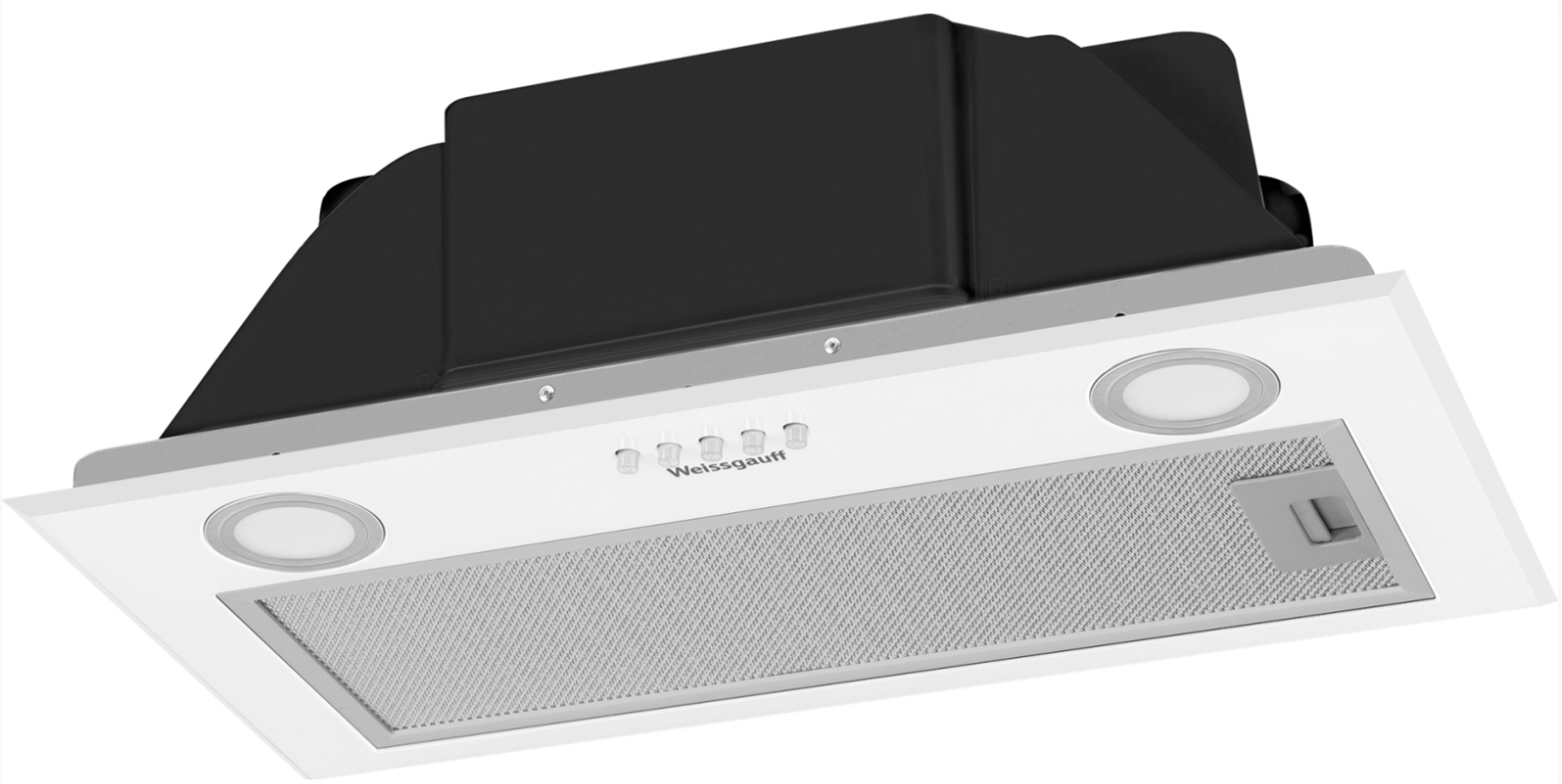 Полновстраиваемая вытяжка Weissgauff BOX 900 PB WH