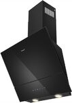 Наклонная вытяжка Weissgauff Yota 606 TOUCH BLACK GLASS