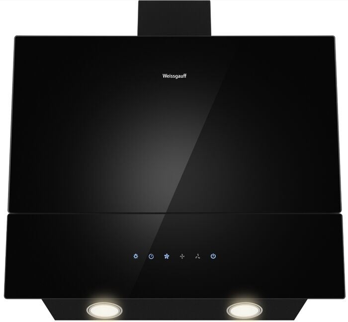 Наклонная вытяжка Weissgauff Yota 606 TOUCH BLACK GLASS