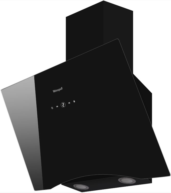 Наклонная вытяжка Weissgauff ASSY 60 TC BL