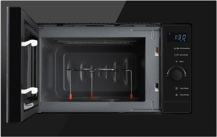 Встраиваемая микроволновая печь Weissgauff HMT-620 BG Grill