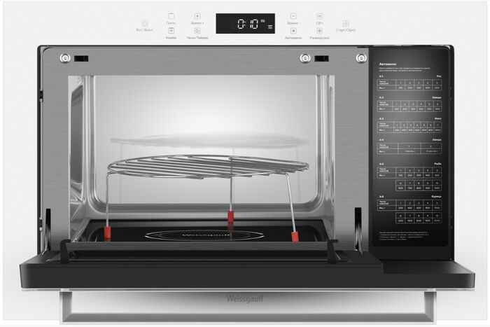 Встраиваемая микроволновая печь Weissgauff HMT-252 TSW
