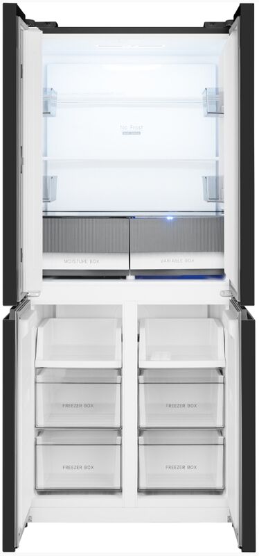 Многокамерный холодильник Weissgauff WCD 450 B NoFrost Inverter