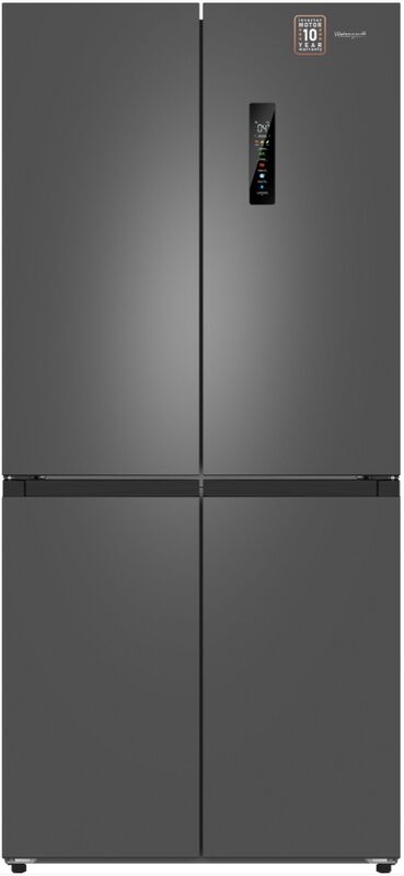 Многокамерный холодильник Weissgauff WCD 450 Dark Grey NoFrost Inverter