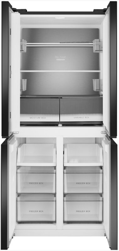 Многокамерный холодильник Weissgauff WCD 450 BG NoFrost Inverter