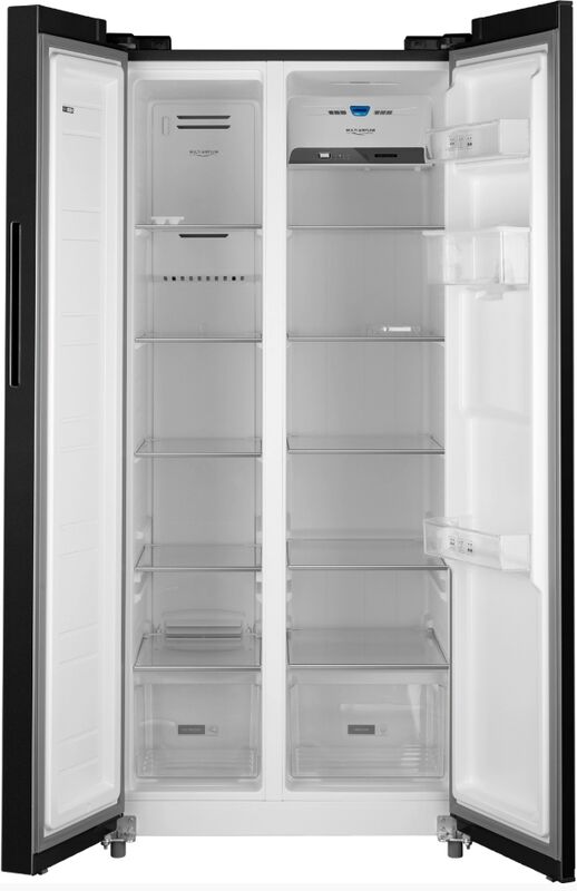 Холодильник Side-by-Side Weissgauff WSBS 600 XB NoFrost Inverter Water Dispenser