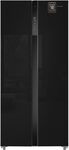 Холодильник Side-by-Side Weissgauff WSBS 500 Inverter NoFrost Black Glass