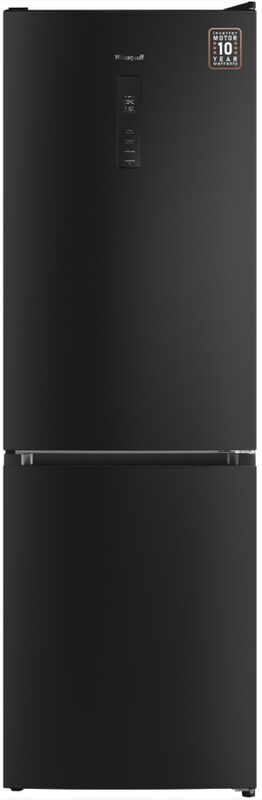 Двухкамерный холодильник Weissgauff WRK 185 Total NoFrost Inverter Black Inox