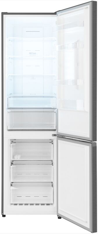 Двухкамерный холодильник Weissgauff WRK 2000 Full NoFrost Inverter Dark Grey