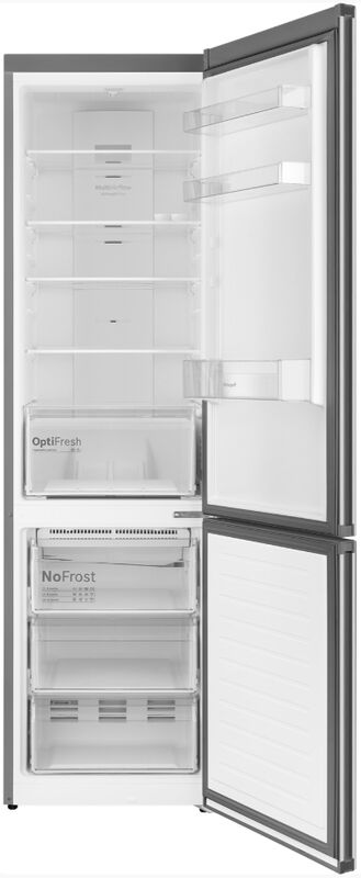 Двухкамерный холодильник Weissgauff WRK 2010 D Inverter NoFrost Inox