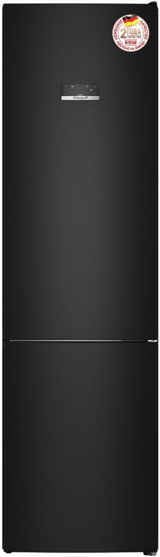Двухкамерный холодильник Weissgauff WRK 2010 D Inverter NoFrost Black
