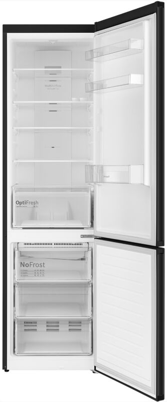 Двухкамерный холодильник Weissgauff WRK 2010 D Inverter NoFrost Black