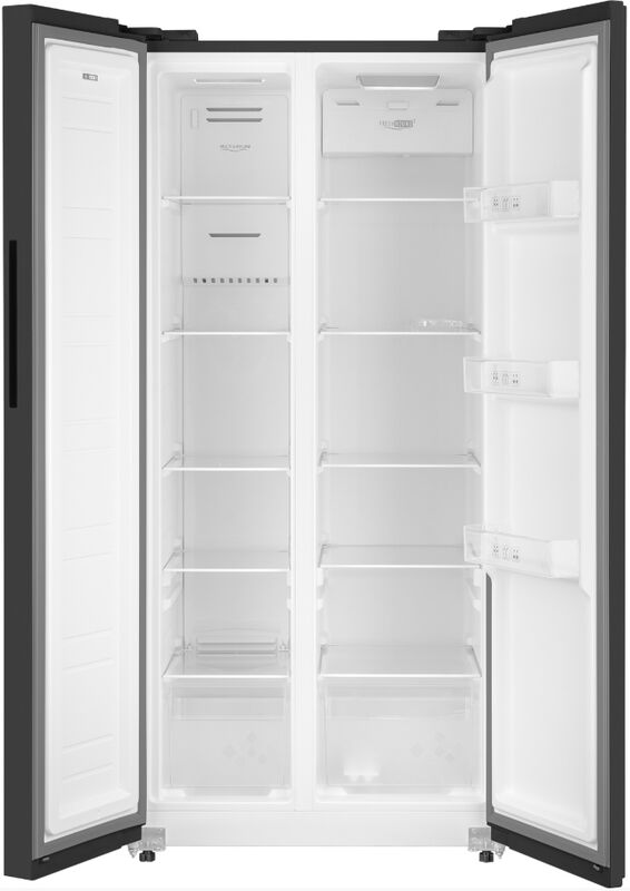 Холодильник Side-by-Side Weissgauff WSBS 410 Inverter NoFrost Black